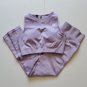 Women's Best Set Evolution High Neck Bra And Seamless Legging M